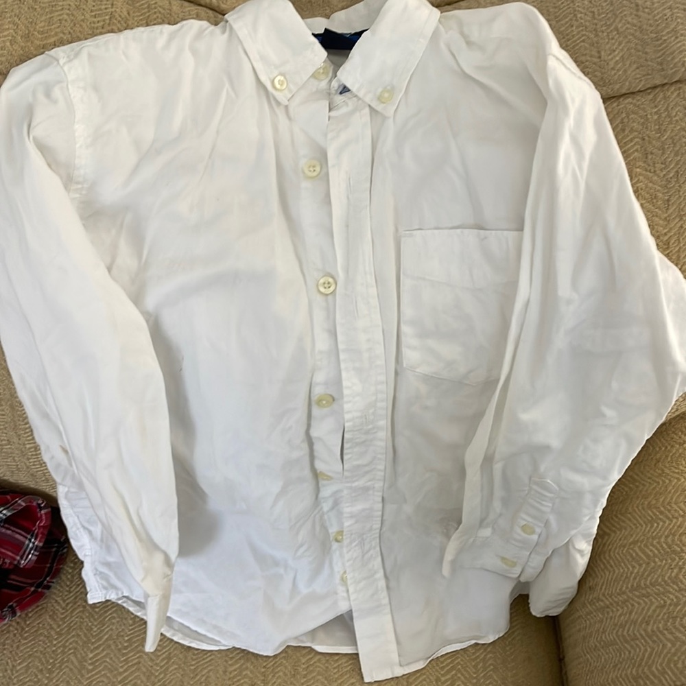 The Gap Boys button down shirt. Med.
